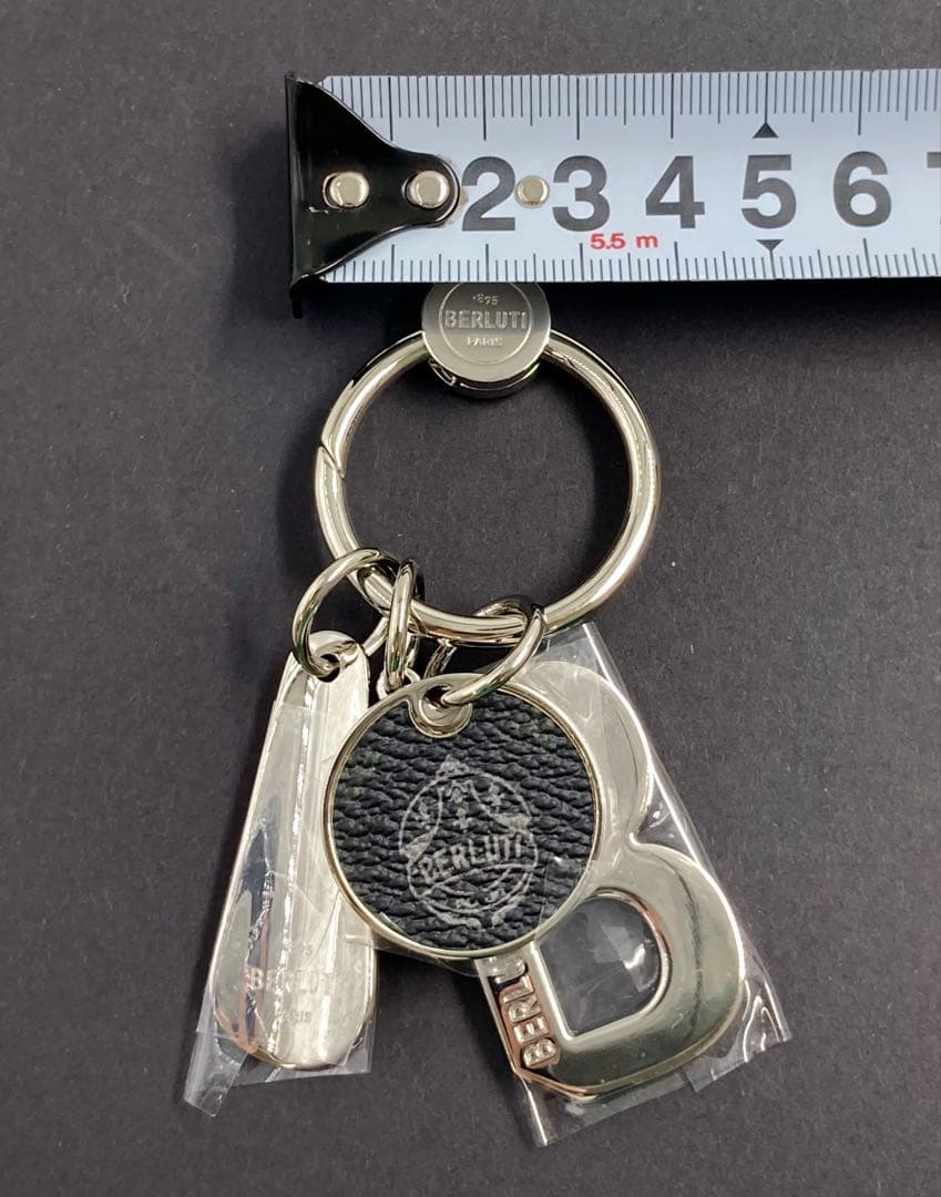 BERLUTI ベルルッティ 20AW シグネチャー B キーリング 未使用品