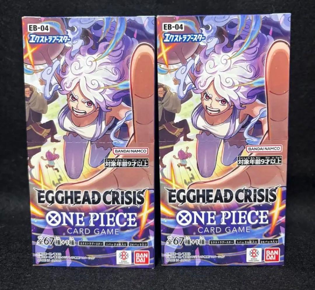 EGGHEAD CRISIS BOX ワンピースカードゲーム 値下げ交渉可