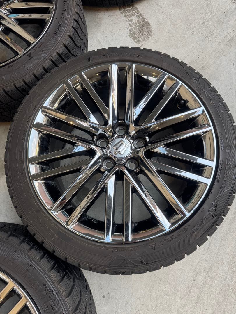 21クラウン スタッドレスタイヤ ホイールセット 18インチ