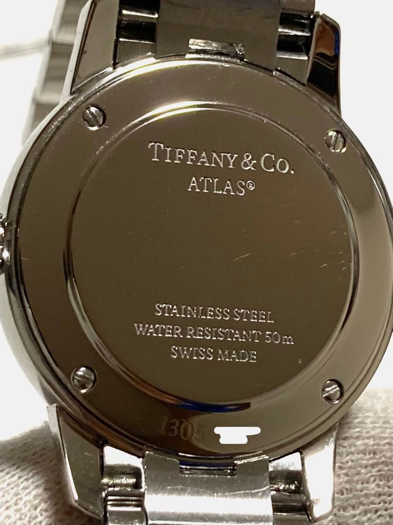 超美品！　Tiffany ティファニー　29mm 新品仕上げ済　レディース腕時計