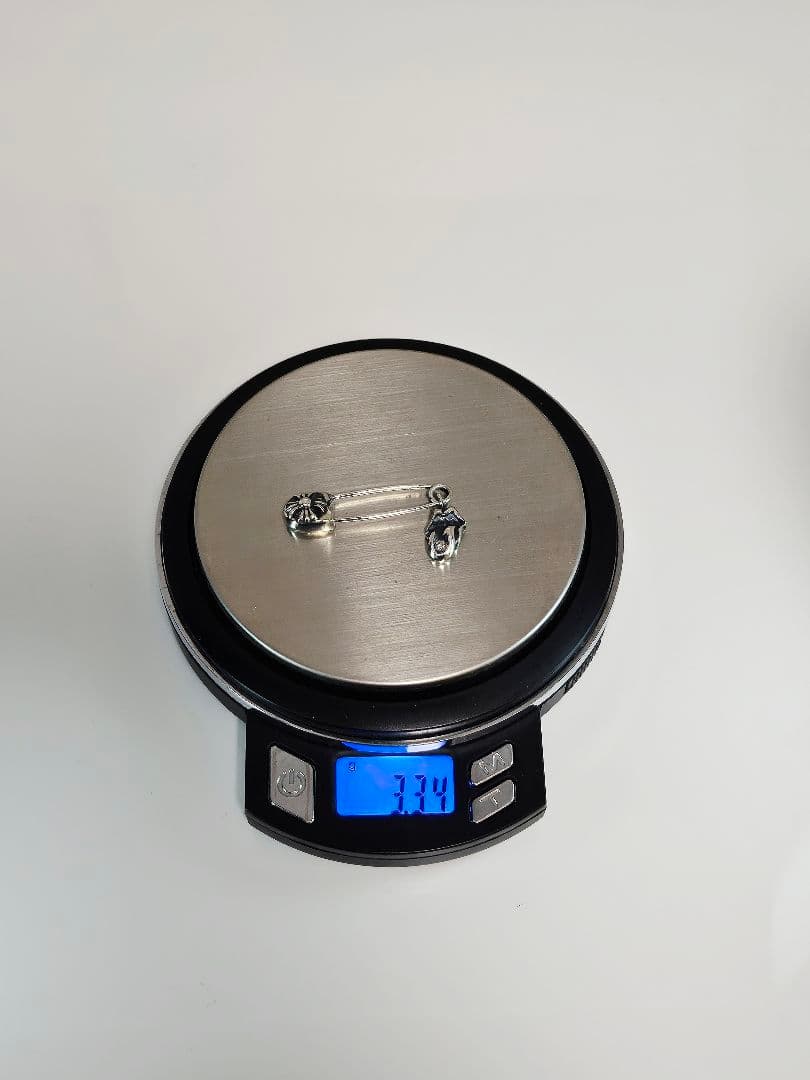 クロムハーツ リップ＆タン CHプラス セーフティピン with ダイヤモンド