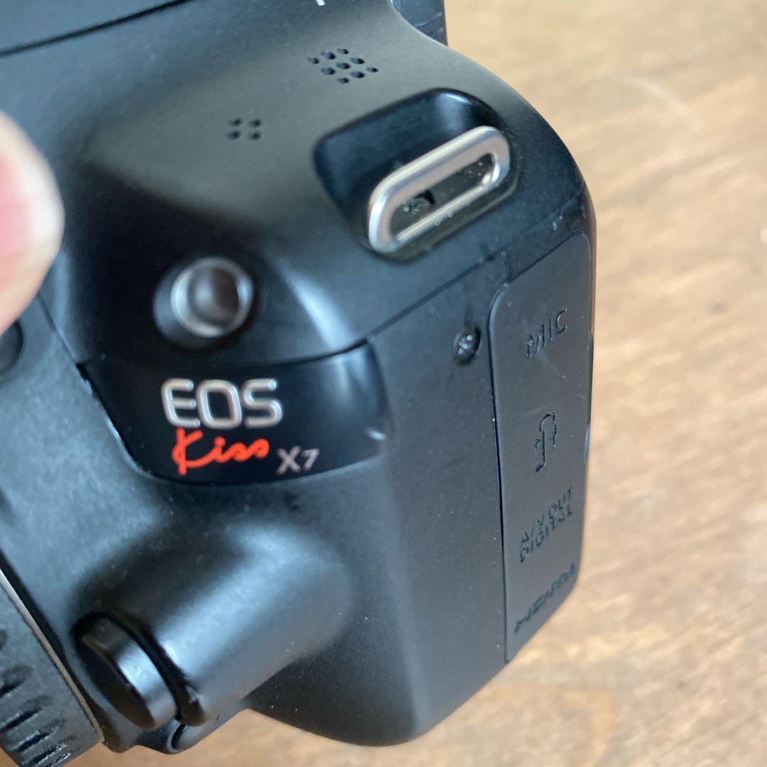 CANON EOS kissx7 ボディ訳あり　CANON50㎜f1.8レンズ