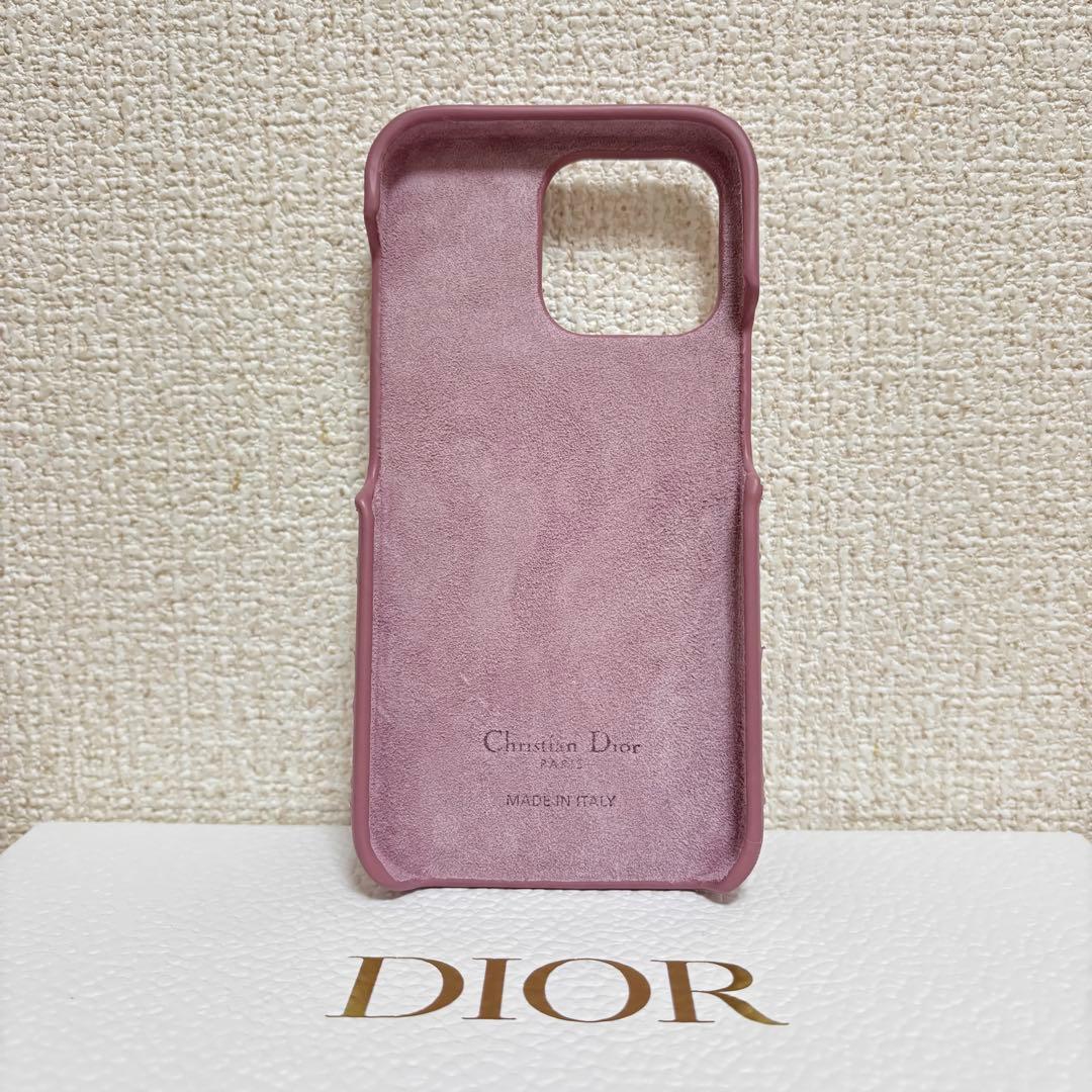 【新品同様 即購入◎】 ディオール iPhone13Proケース ラムスキン