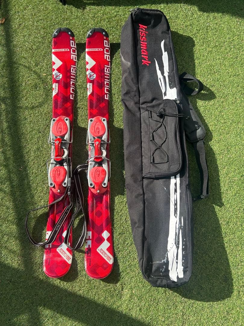 名作SALOMON サロモン スノーブレード 99.9 ショートスキー ケース付