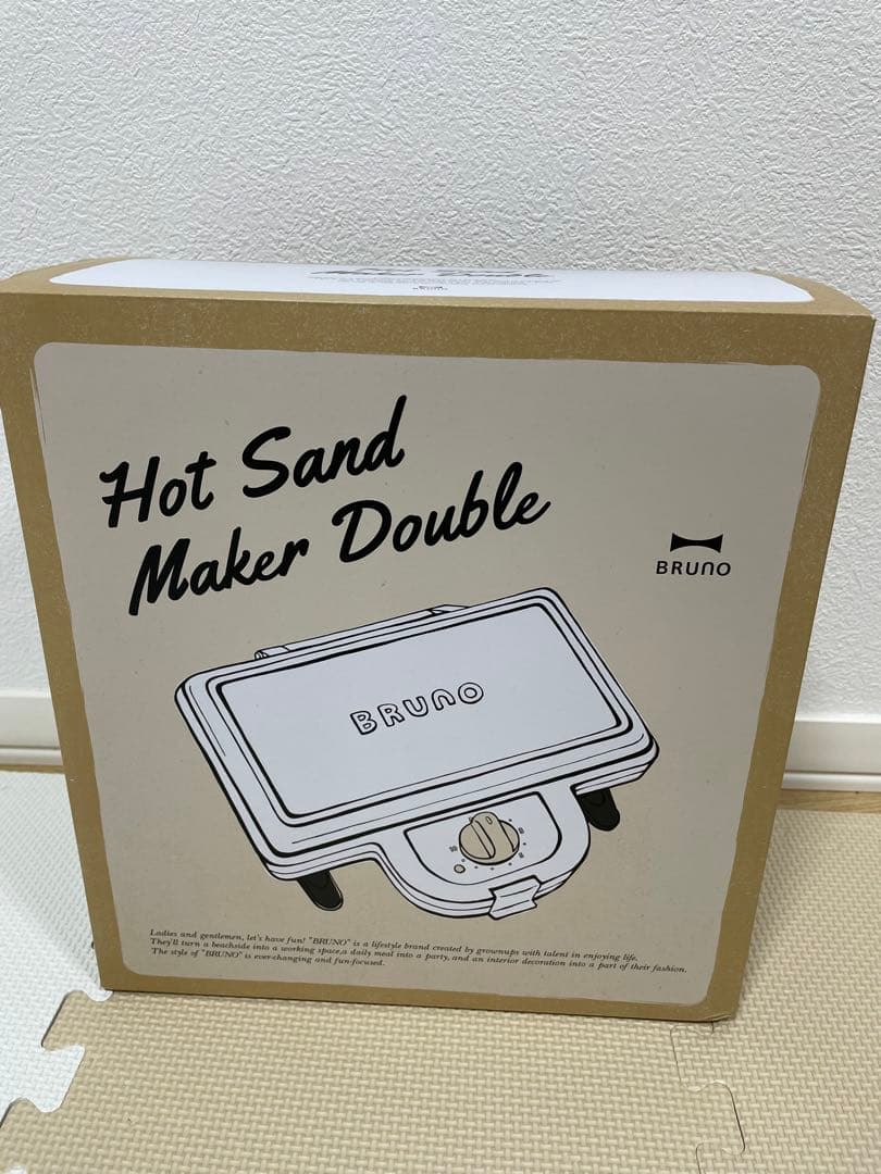 Bruno ホットサンドメーカー【新品未使用】