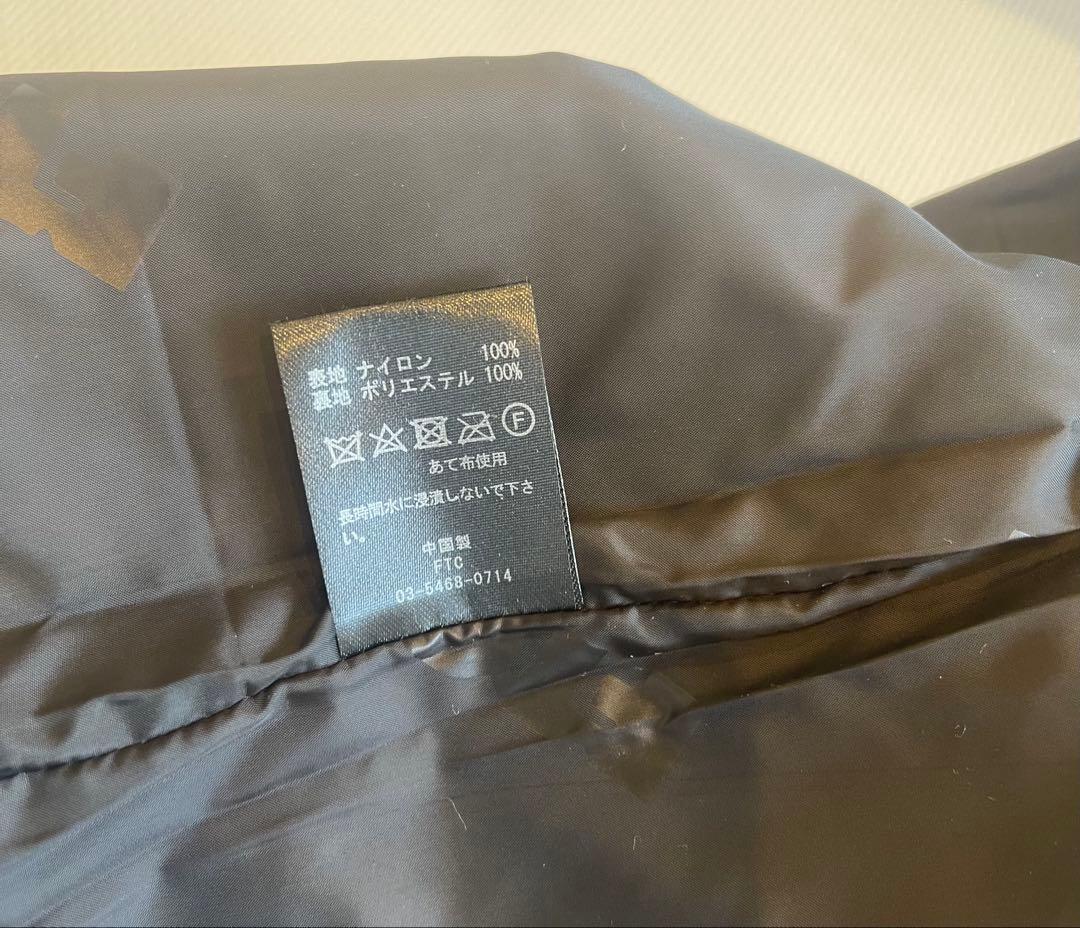 ◉新品未使用FTC / ANORAK JACKET(M/ブラック)