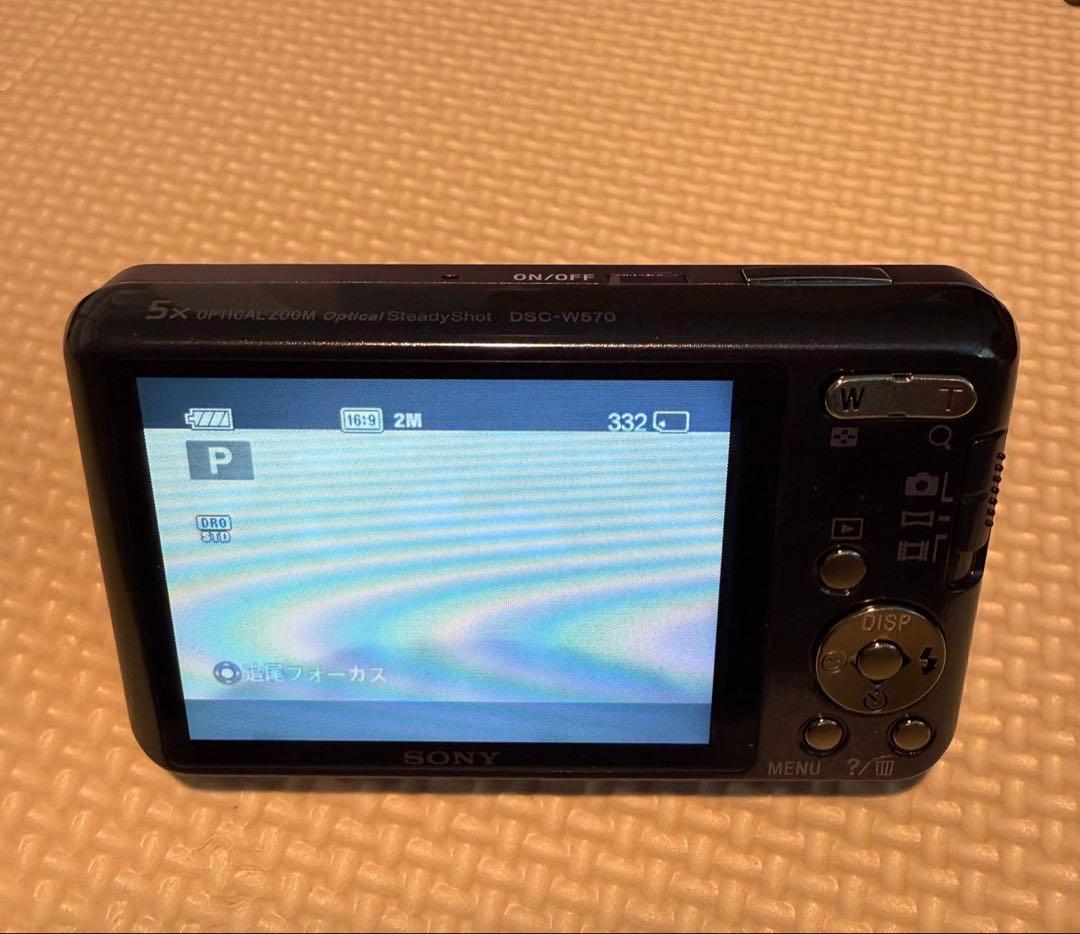 SONY Cyber-shot DSC-W570 コンパクトデジタルカメラ