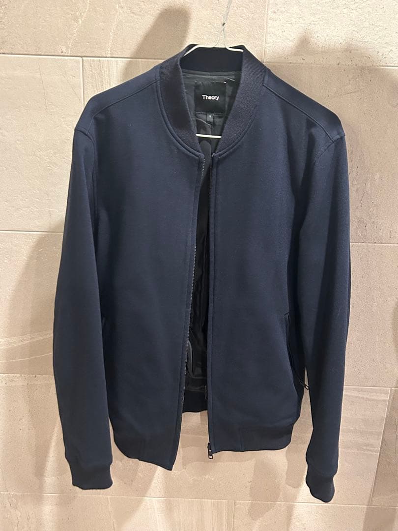 Theory セオリー メンズ ブルゾン ネイビー 濃紺　S