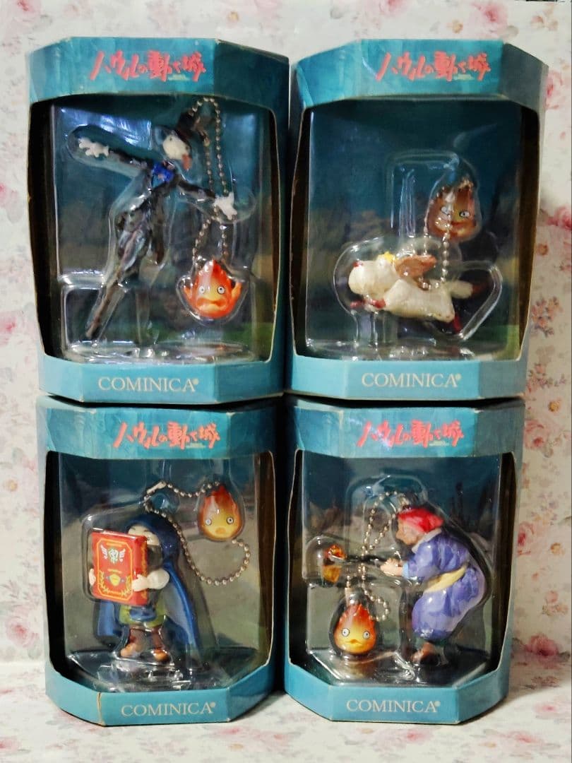S*ね様 ハウルの動く城 キャラクターマスコット 4種 コミニカ スタジオジブリ