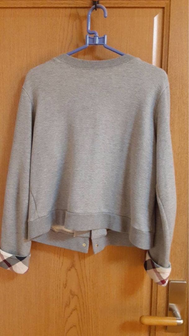 美品BLUE LABEL CRESTBRIDGE カーディガン グレー