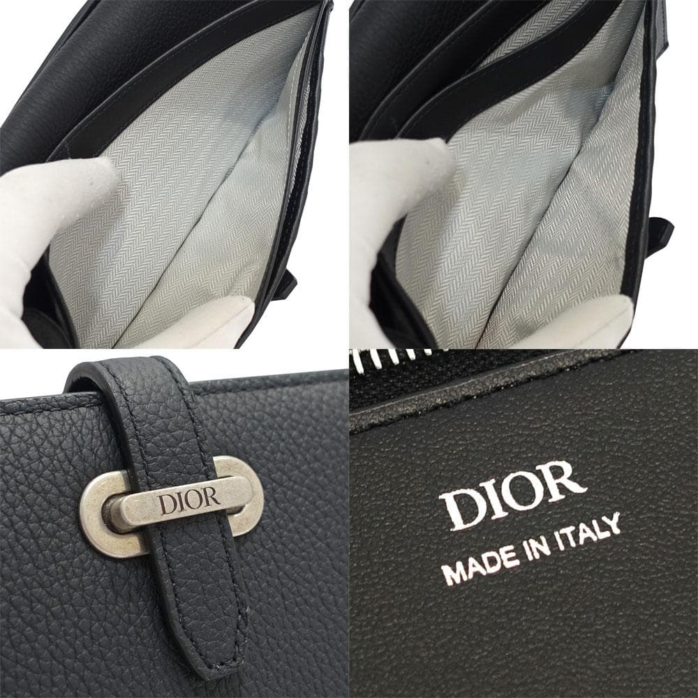 2025新作 完売品 Dior Normandie 長財布 Black