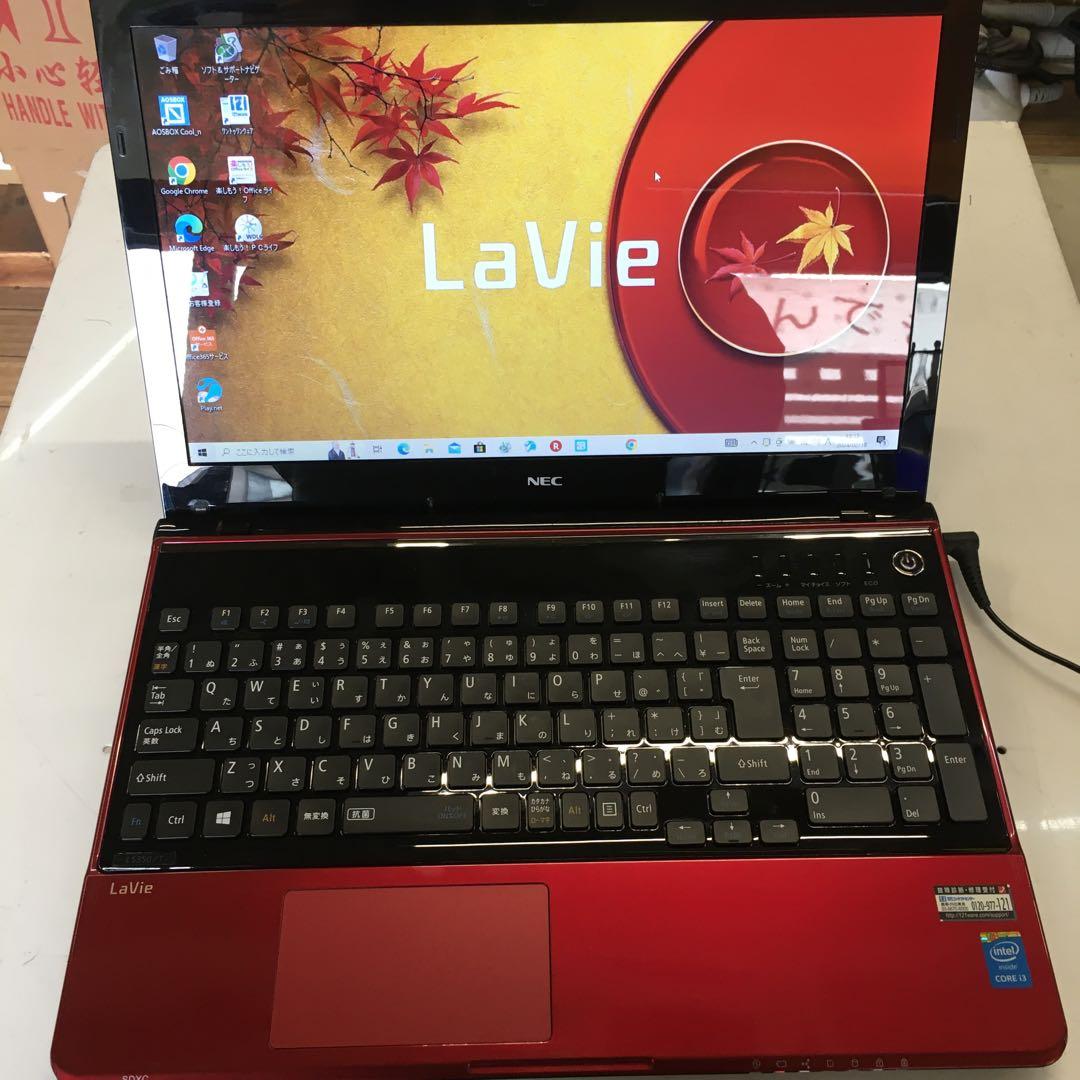 Windowsノート本体 LS350/T NEC Windows10 HDD 1TB i3-4100M