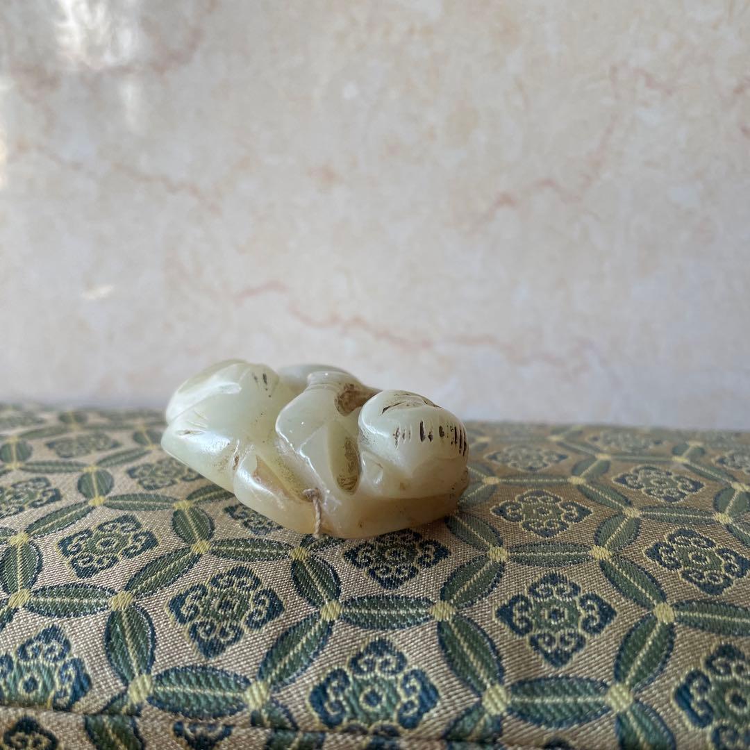 古玉　砡　アンティーク　人物　古玩　古美術　古砡　中国　China