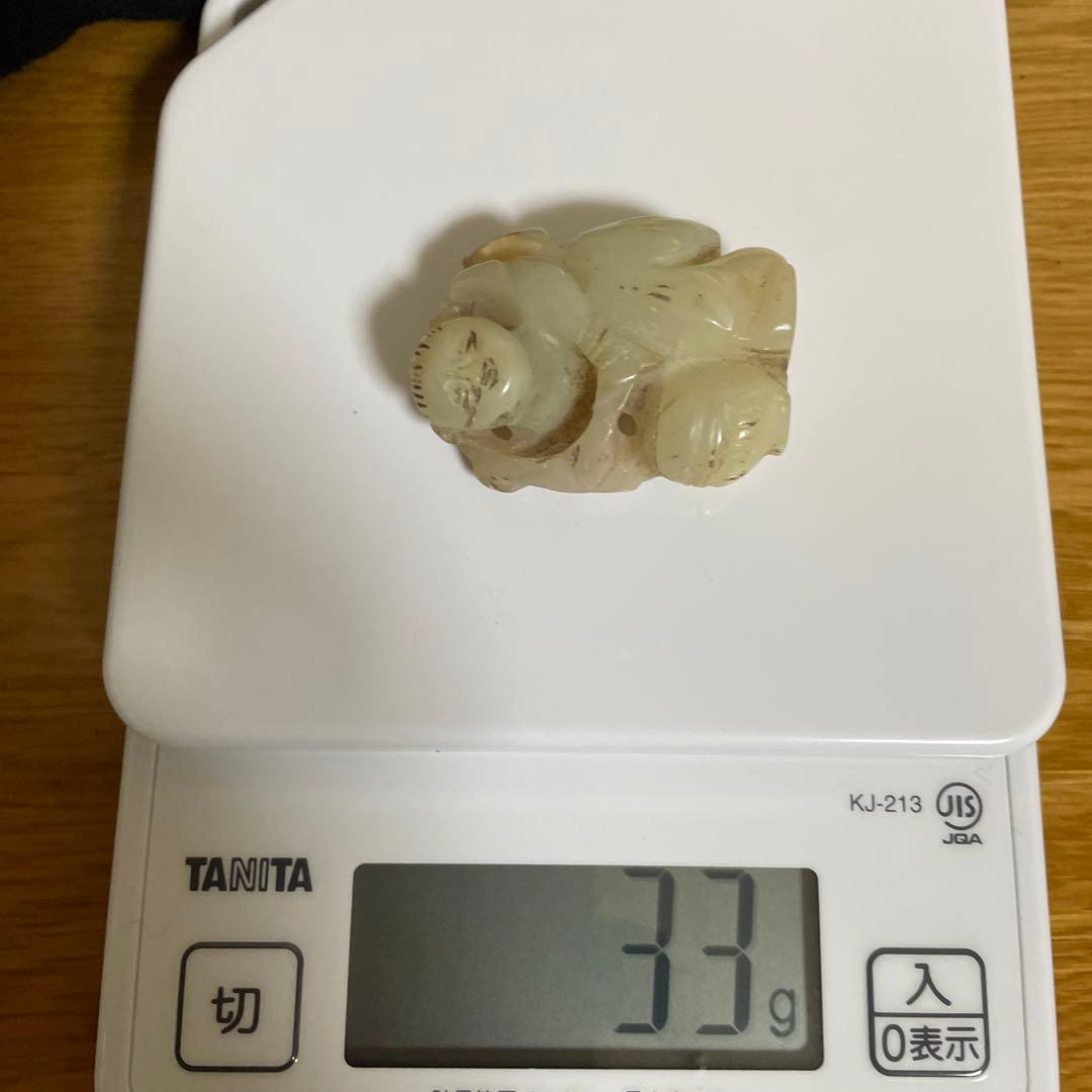 古玉　砡　アンティーク　人物　古玩　古美術　古砡　中国　China