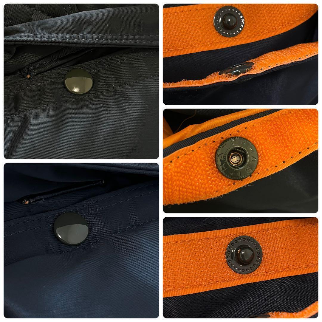 PORTER ポーター TANKER タンカー ヘルメットバッグLアイアンブルー