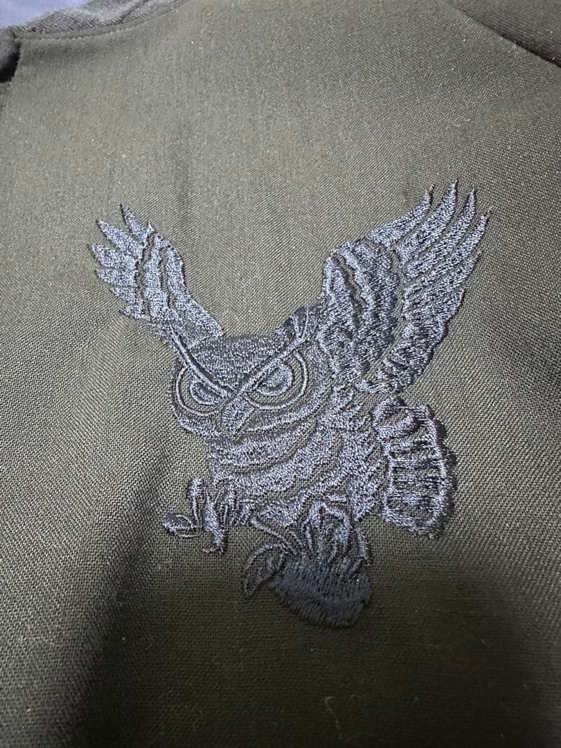 アレフルード　ジャケット　フクロウ　刺繍　takuya∞