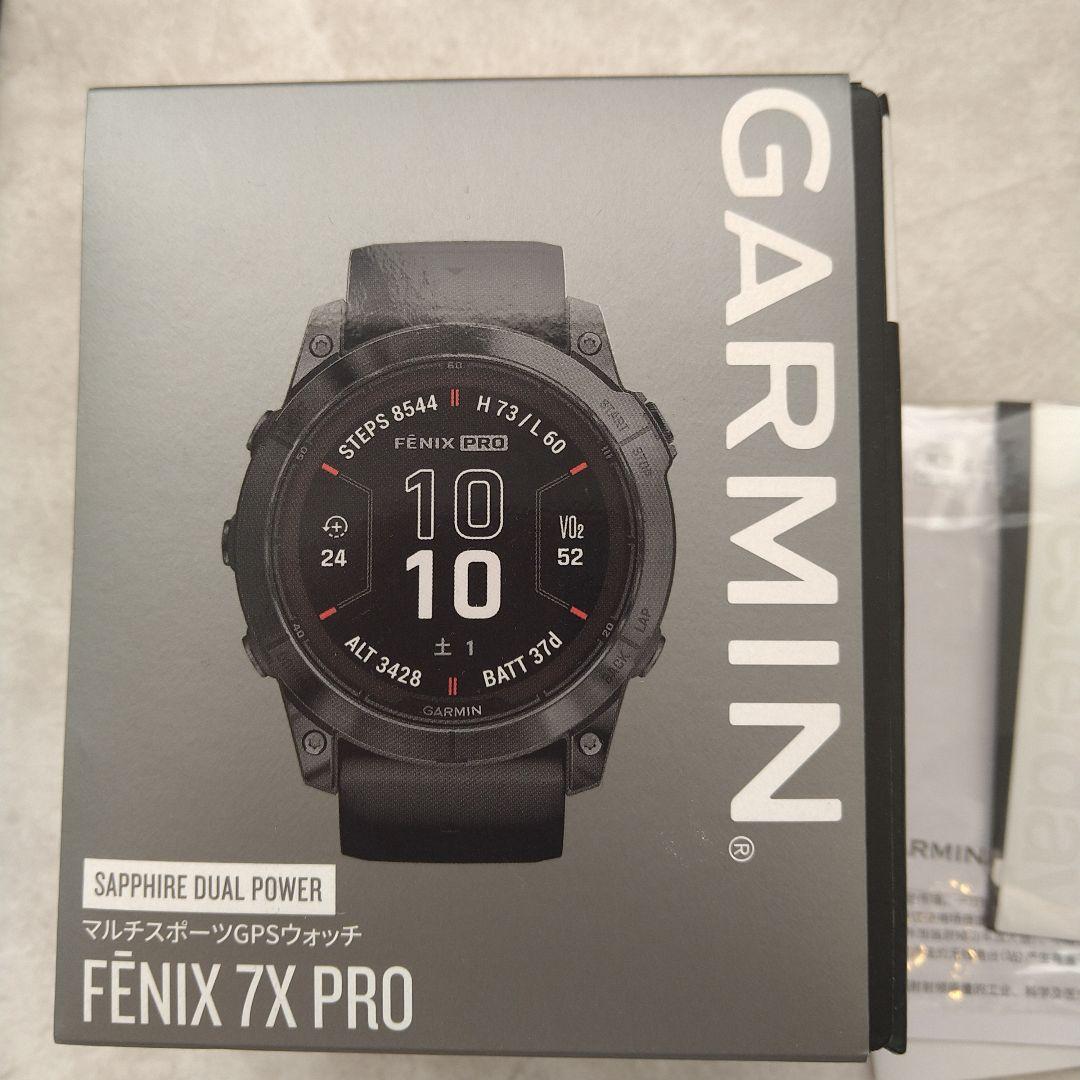 GARMIN Fēnix 7X Pro GPSウォッチ