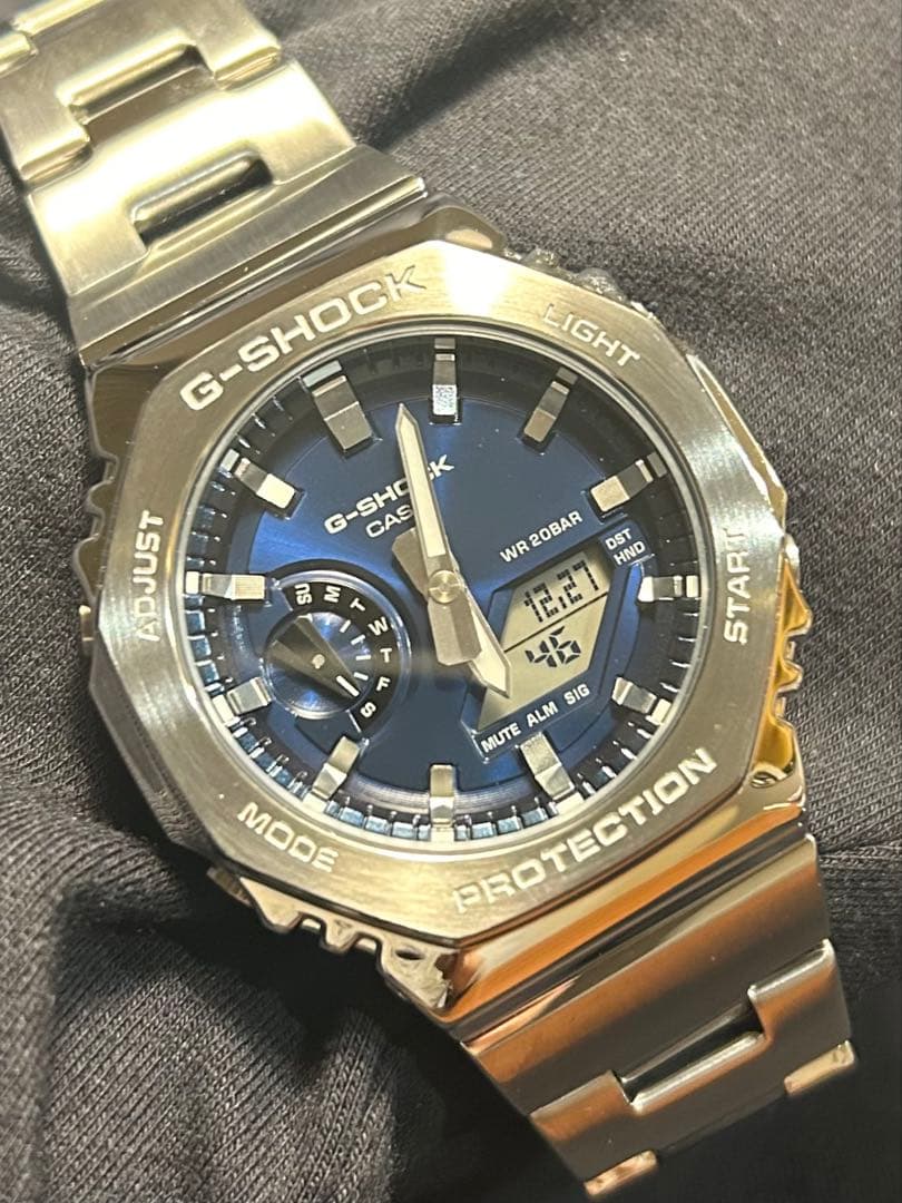 【新品未使用】G-SHOCK GM-2100D-2BJF フルメタル