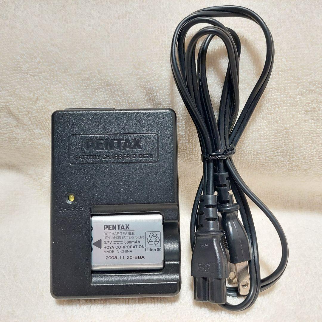 PENTAX コンパクトデジタルカメラ OptioW60 シルバー 防水