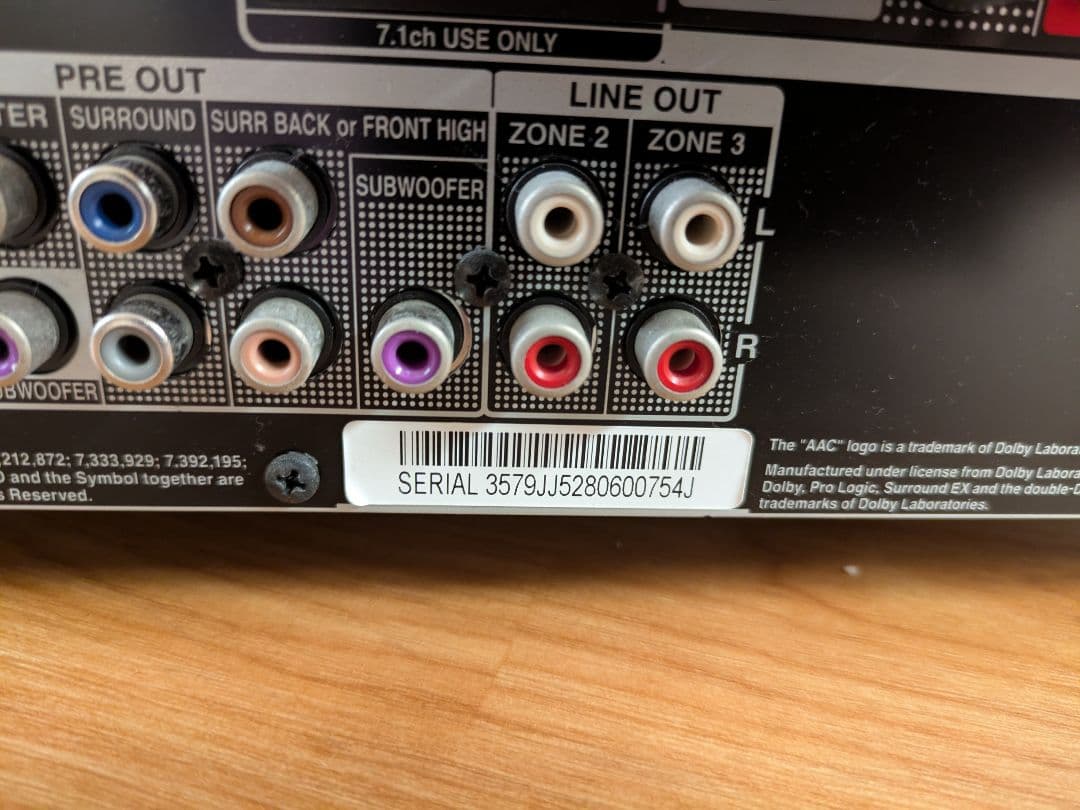 ＊お値下げ不可　ONKYO TX-NR616 7.1ch対応AVレシーバー