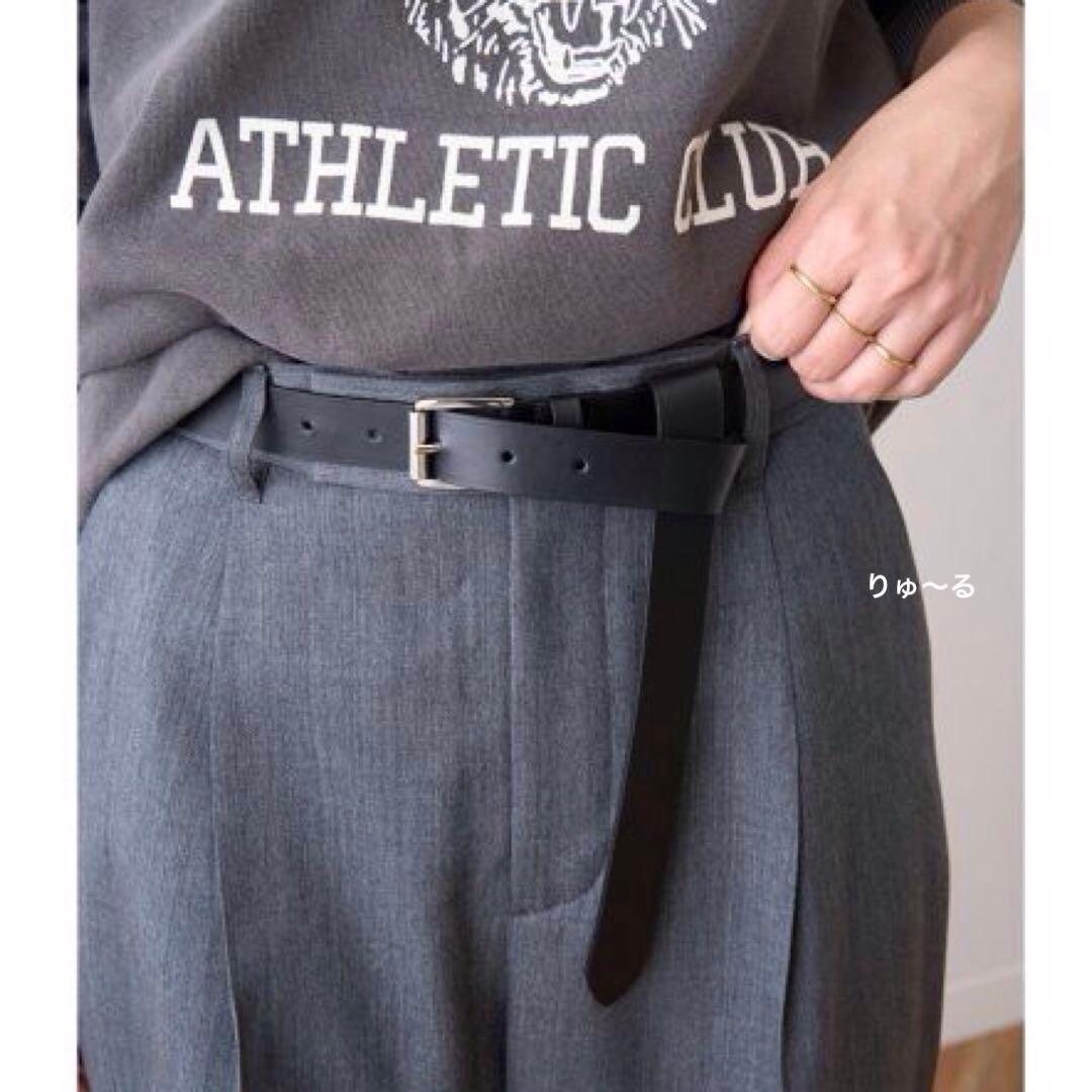 美品⭐️MAISON BOINET メゾンボワネ ベルト レザー 25m／75