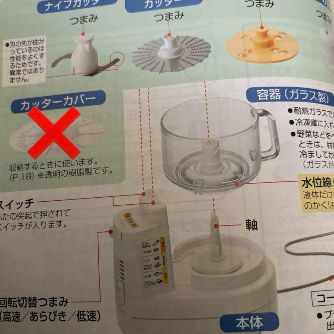 ★美品★パナソニック フードプロセッサー MK-K81