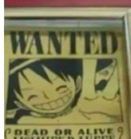 キラポイさんONEPIECE 純金製 ルフィ 手配書 ワンピース　カード