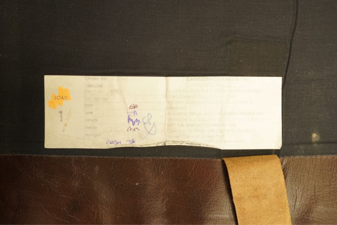 期間限定割引　英国　ヴィンテージ　チェスターフィールド　イギリス製ブラウン