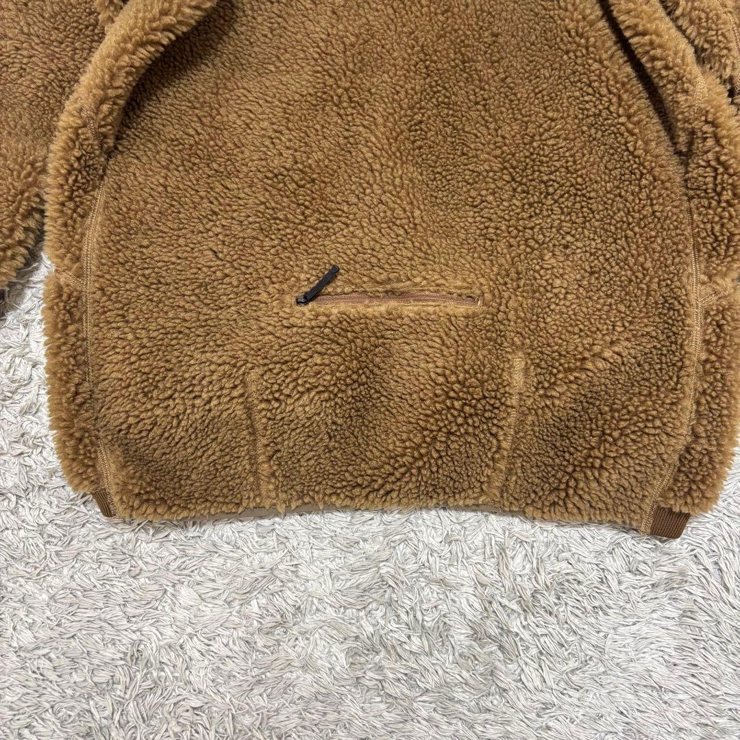 ゴールドウイン GOLDWIN ボアフリーススウェットシャツ　タバコブラウン　M