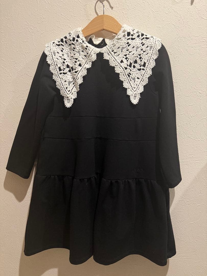 美品　IENA ENFANT 3wayエトワールワンピース　ブラック