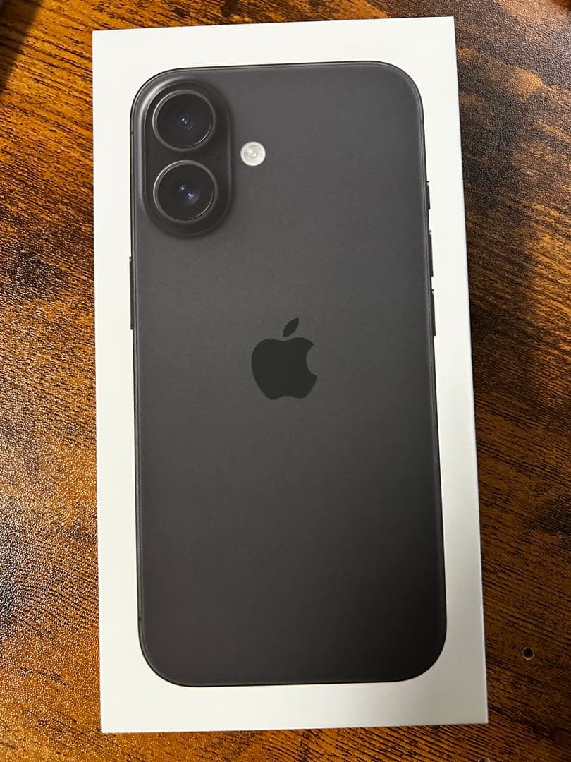 Apple iPhone 16 ブラック 512GB 本体 未開封