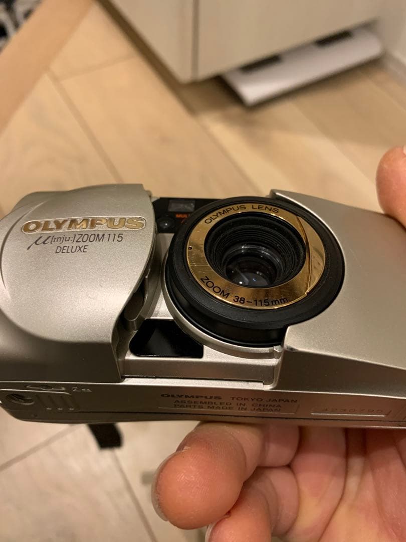 OLYMPUS μ mju ZOOM 115 DELUXE フィルムカメラ