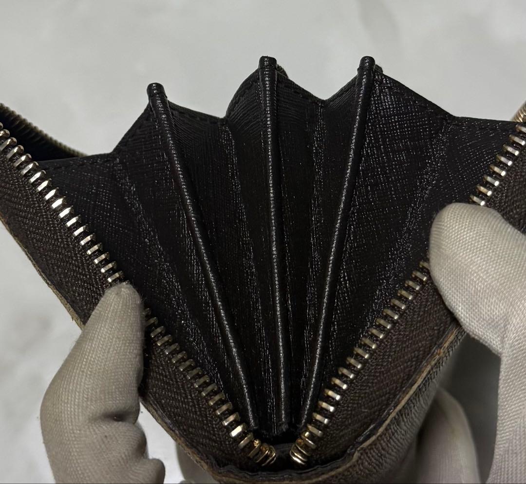 極美品✨ グッチ　GUCCI 長財布　GGスプリーム ラウンドファスナー