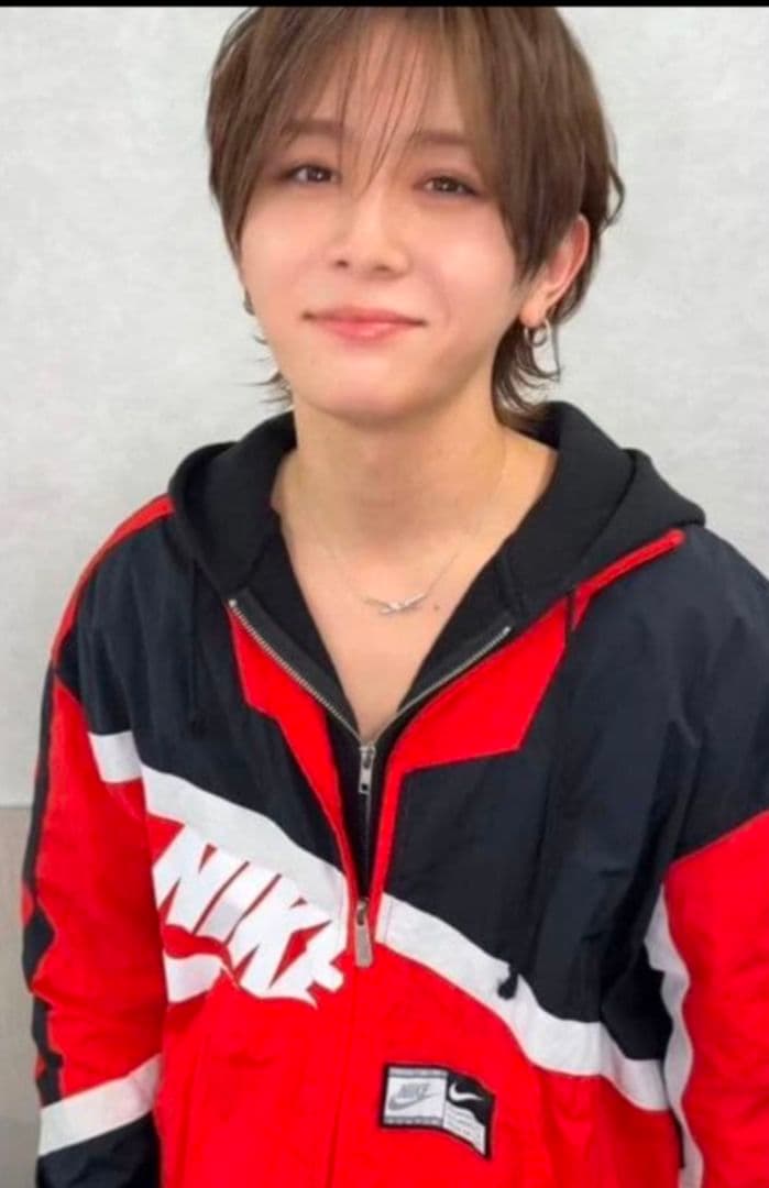 新品★NIKE★ナイキ★ジップアップジャケット★S★山田涼介着用★RED★