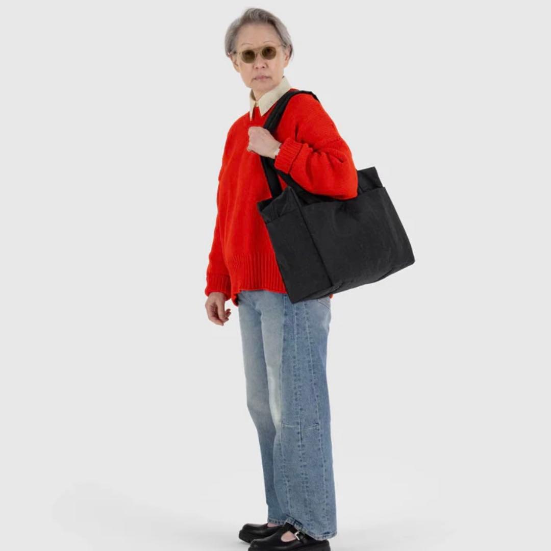 BAGGU Small Cloud Carry-On ブラック 旅行カバン