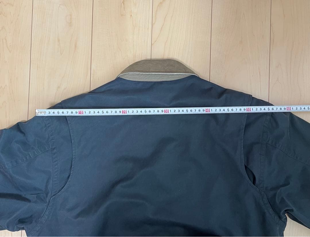 ワークジャケット　企業ロゴ　古着