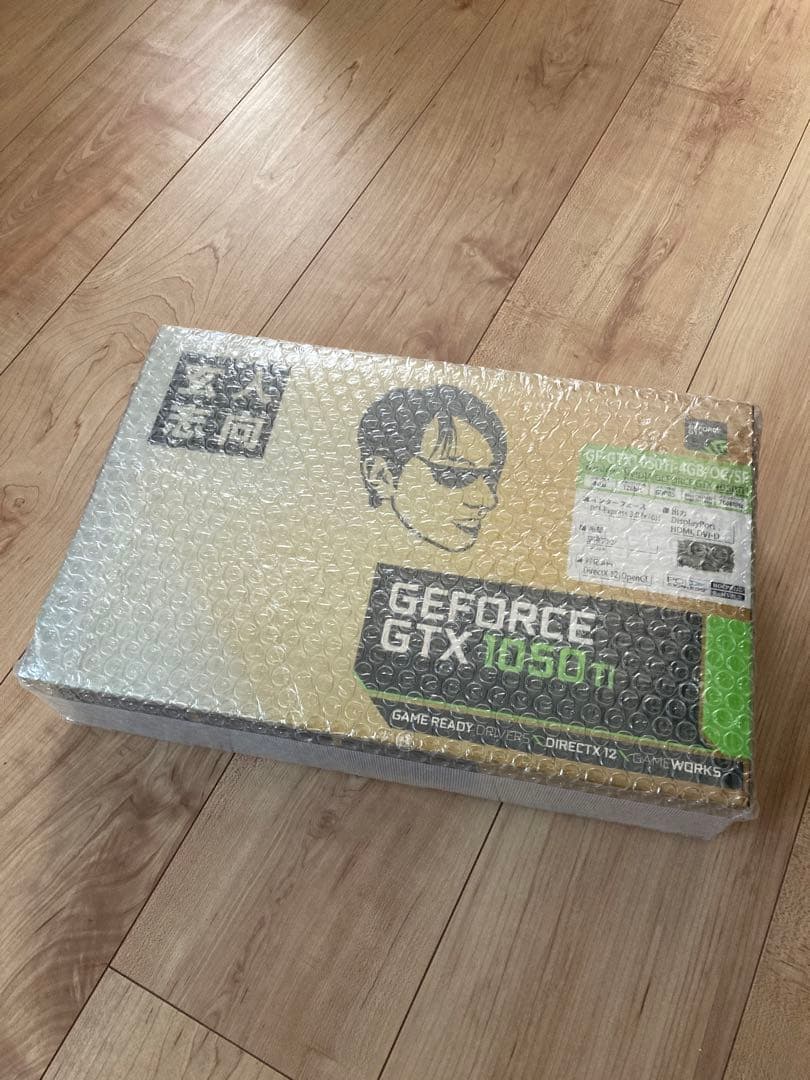 玄人志向 GeForce GTX1050ti 4GB グラフィックボード