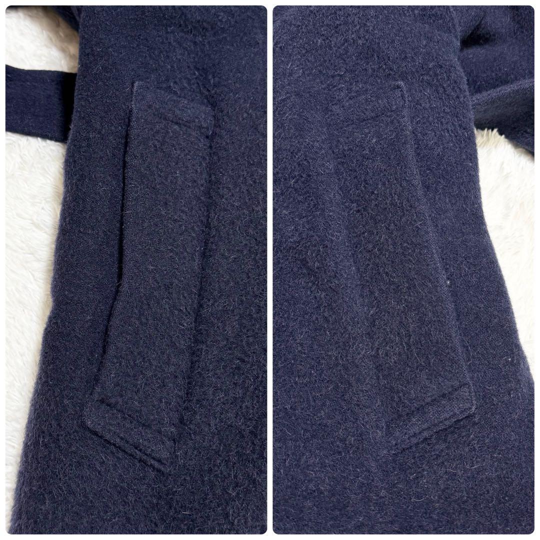 近年モデル✨ IENA ダブルブレスト ベルテッド ロングコート アルパカ