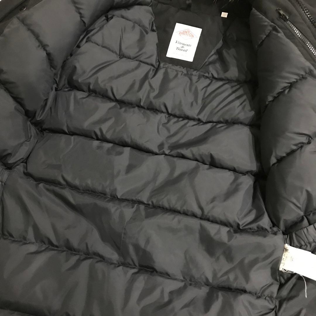 DANTON タッサーダウン ダウンコート ブラック 34