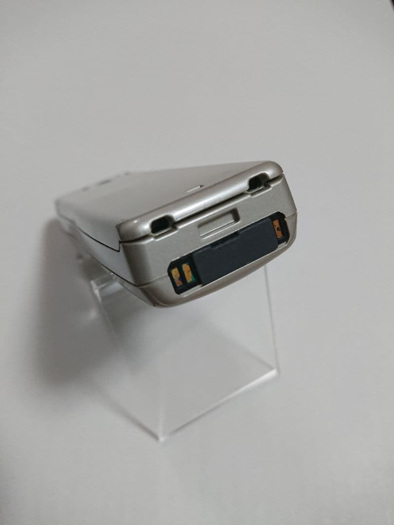 【平成レトロ】ドコモガラケー ドコモP101 シャンパンゴールド 予備パーツ付き