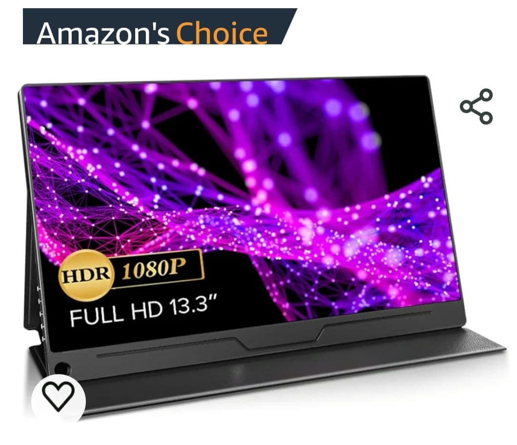 EVICIV モバイルモニター 13.3インチ IPSパネル