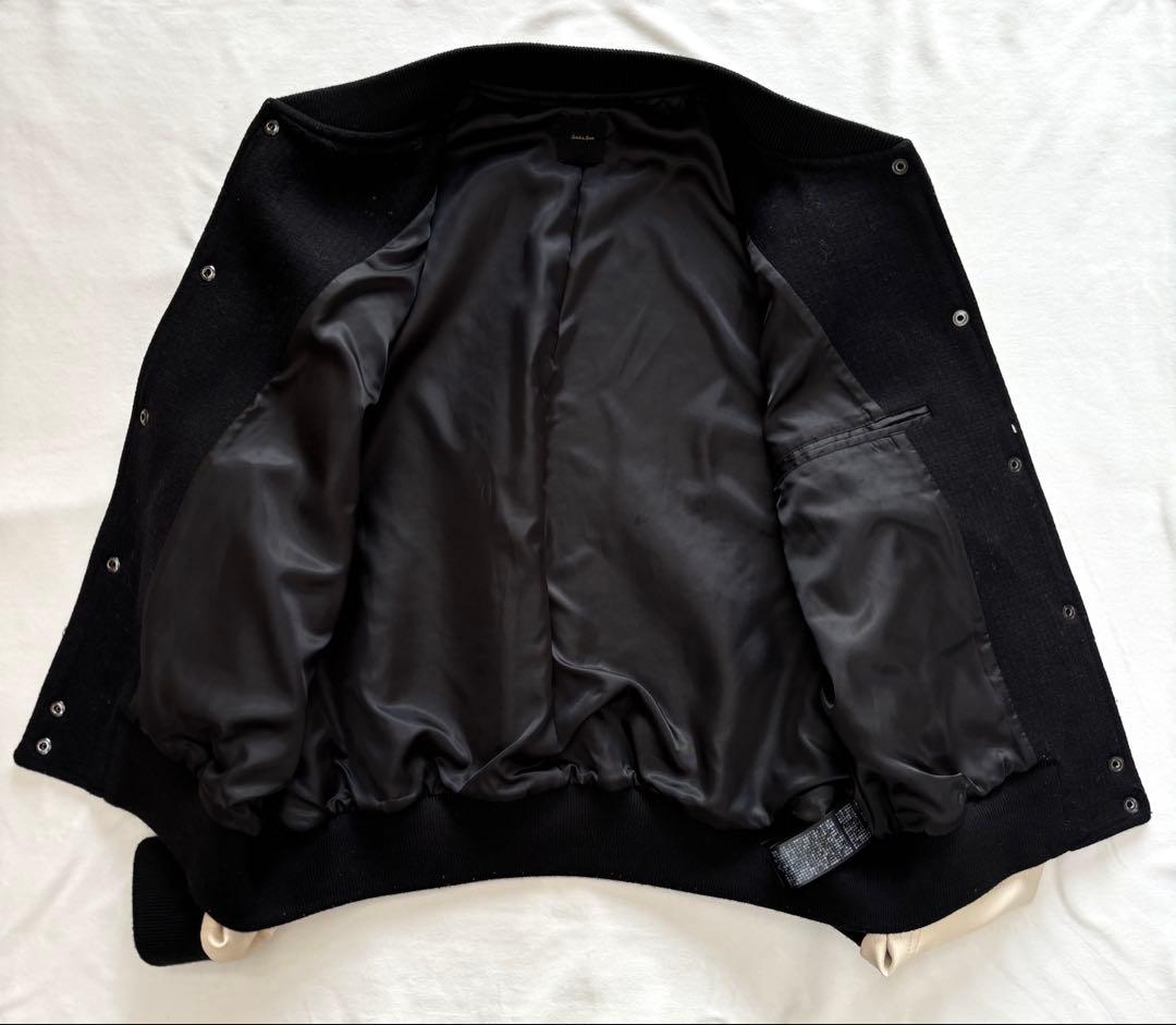 極美品☆スピックアンドスパン　スタンダード　スタジャン　ブラック　38