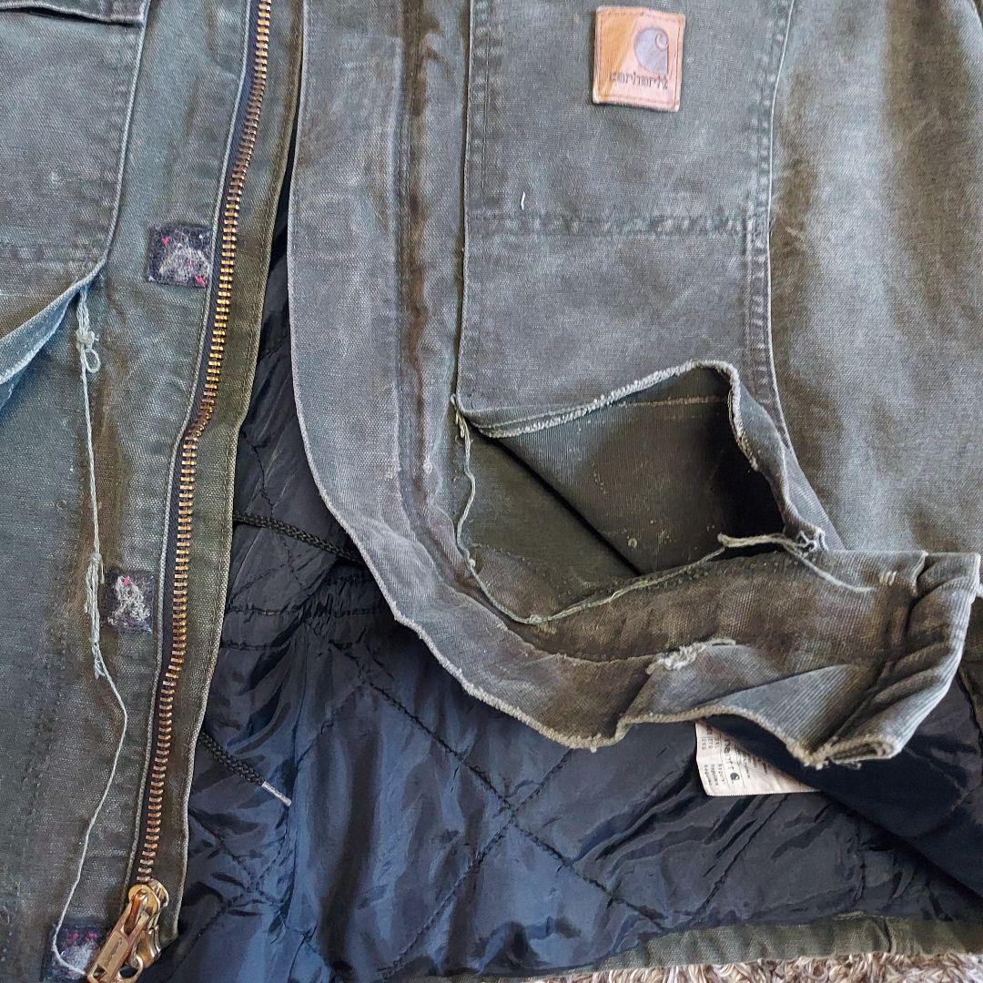 早い者勝ち カーハート トラディショナルコート モスグリーン Carhartt