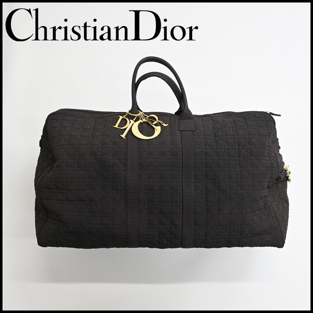 ■ 48378★年 クリスチャンディオール ボストンバッグ カナージュ*