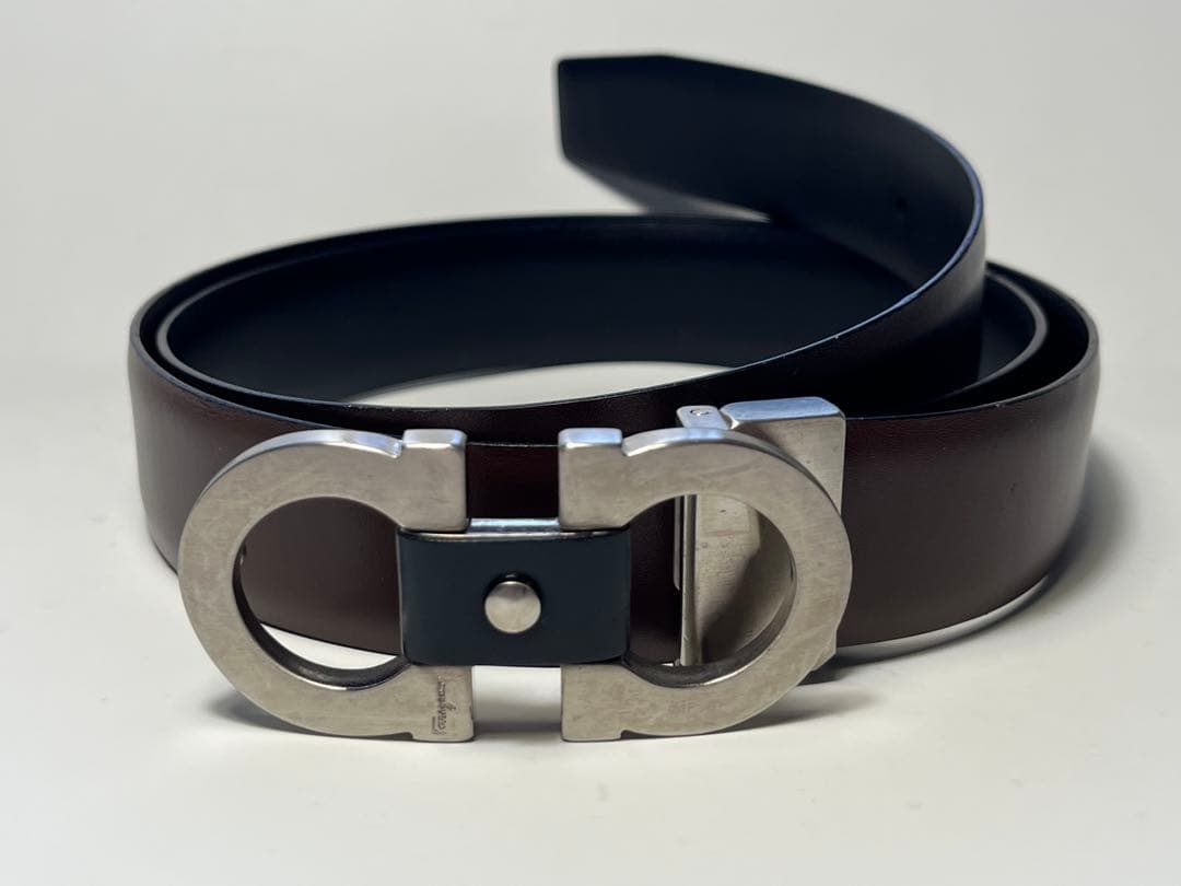 Salvatore Ferragamo ダブルガンチーニ　リバーシブルベルト