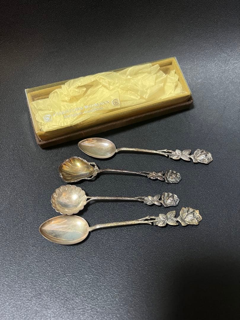 クリストフウィドマン ドイツ製　シルバー　スプーン　カトラリー　4点