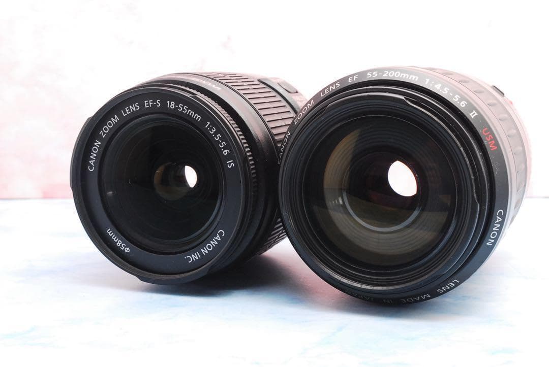 キャノン EOS 60D▪️一眼レフカメラ▪️S数少♪▪️手ぶれ補正標準＆望遠