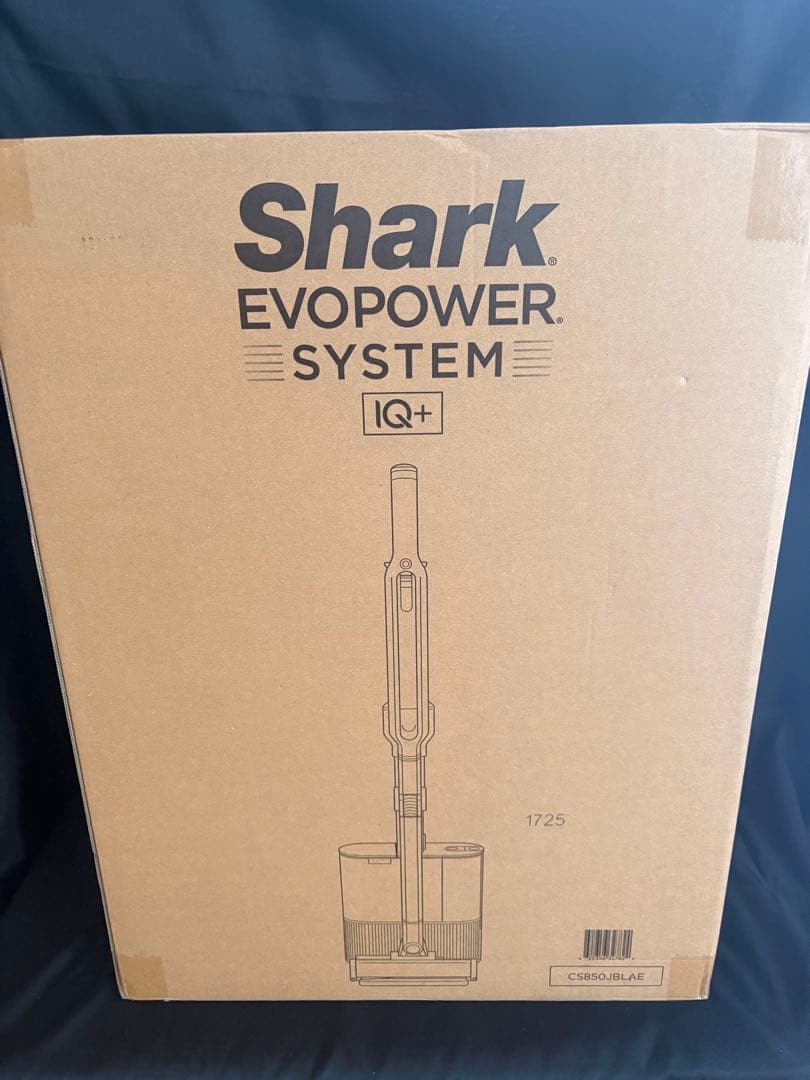 新品 シャーク 最上位モデル CS850JBLAE 自動ゴミ収集ドック付 iQ+