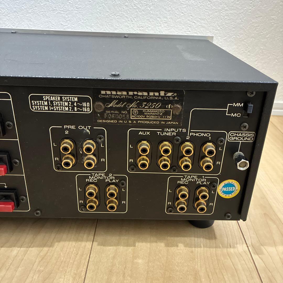 希少動作品Marantz マランツ MODEL 3250 プコントロールアンプ
