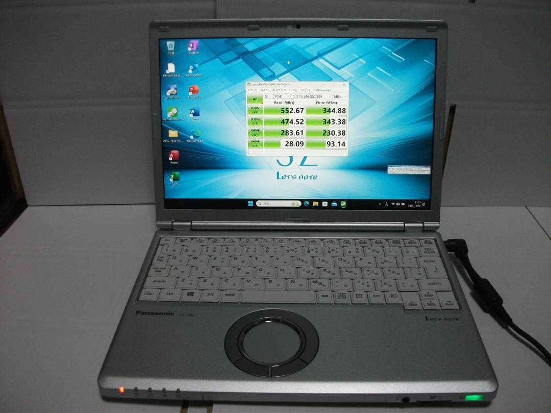 Windowsノート本体 Win11 Let'snote CF-SZ6/8GB+SSD256(521)